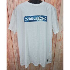Billabong Mens White Core Fit Tee XXL Thin - Check Measurements